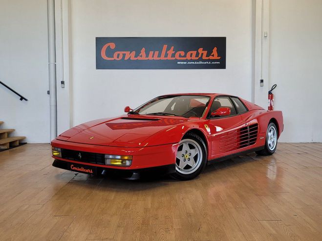Ferrari Testarossa - 5.0 L - V 12 - 390 CV ROUGE ROSSO CORSA de 