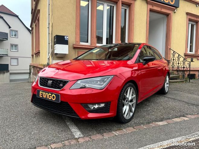 Seat Leon SC 1.8 TSI 180 BLACK AERO DSG BVA START- Rouge de 2014