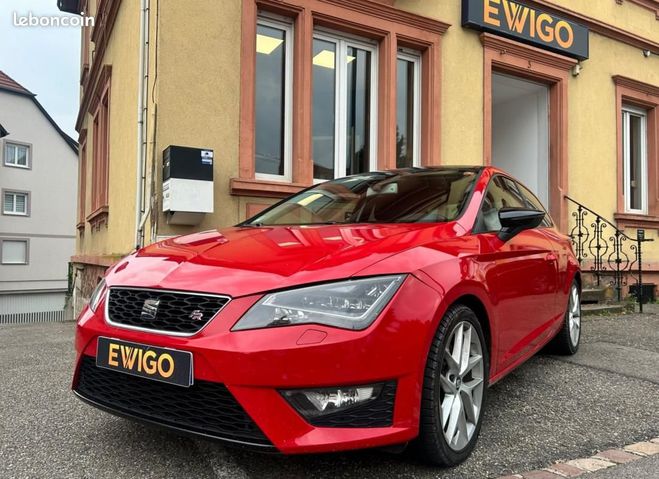 Seat Leon SC 1.8 TSI 180 BLACK AERO DSG BVA START- Rouge de 2014
