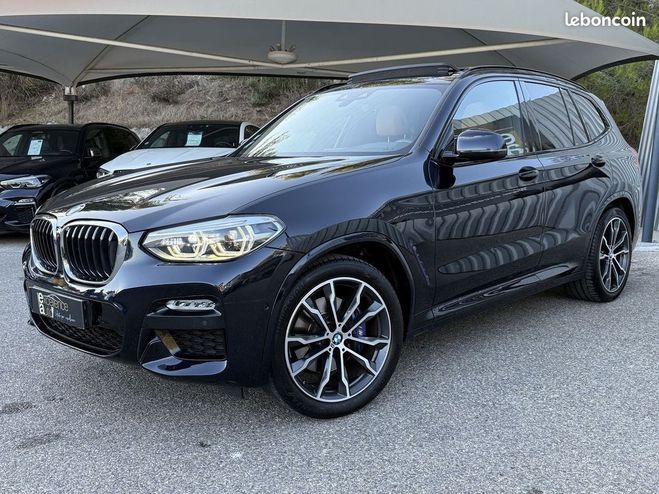 BMW X3 (G01) XDRIVE30DA 265CH M SPORT Noir de 2018