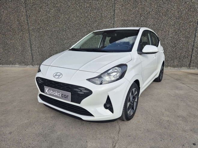 Hyundai I10 1.0i Sky-- 2000 KM--CARPLAY-GPS--USB-GAR Blanc Mtallis de 