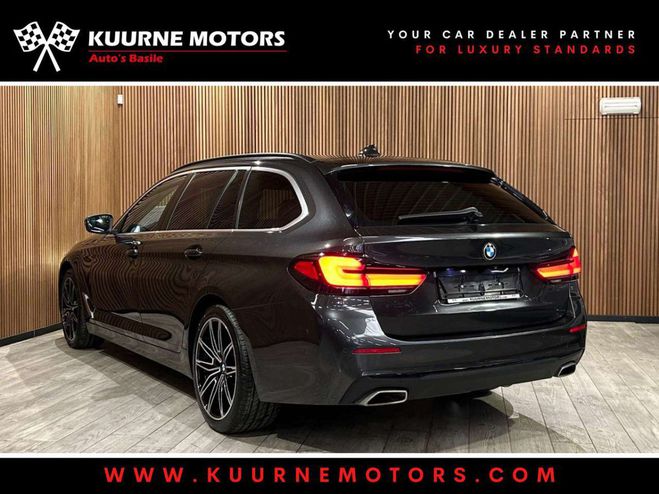 BMW Serie 5 Touring 518 dA Alu19-Led-Cam-GprPro-Bt Gris Mtallis de 