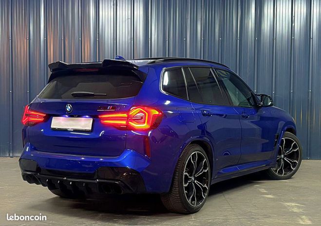 BMW X3 M Comptition phase 2 3.0 510ch BVA8 PAR Bleu de 2021