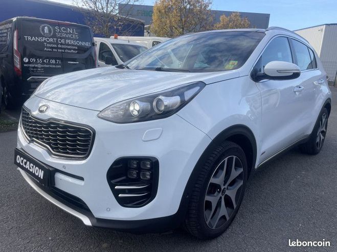 Kia Sportage 2.0 CRDI 136CH GT LINE PACK PREMIUM 4X4  Blanc de 2016