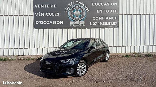 Audi A3 Sportback 30 TDI 116 Noir de 2021
