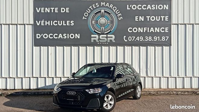Audi A1 Sportback 25 TFSI 95 ch BVM5 Noir de 2022