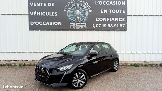 Peugeot 208 PureTech 75 S&S BVM5 Active Noir de 2020
