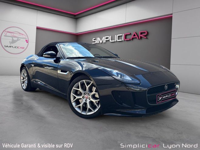 Cliquer pour voir la photo suivante Jaguar F-Type CABRIOLET V6 3L Essence Suralimente 340 Noir de 2014