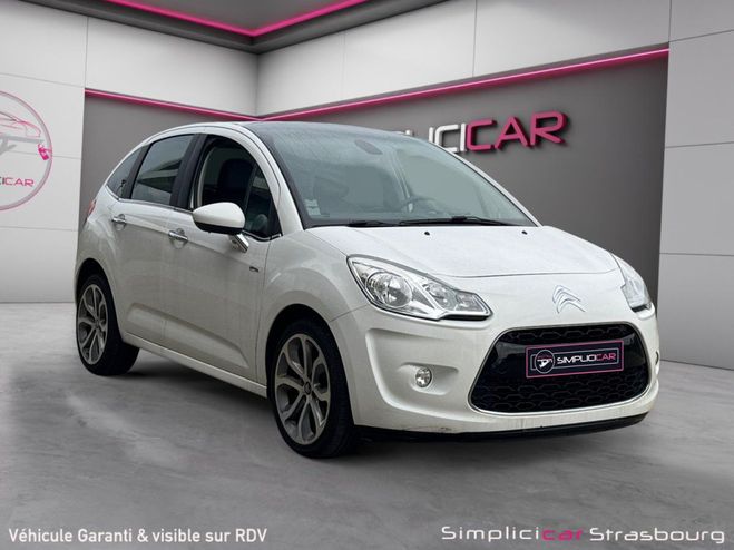 Citroen C3 VTi 120 Airdream Exclusive SIEGES CHAUFF Blanc de 2010