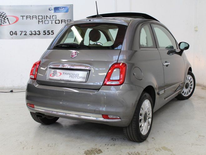 Fiat 500 Berline 0.9l. 8V 85 TwinAir Lounge Toit  Gris de 2018