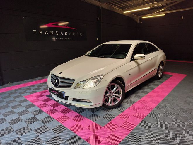 Mercedes Classe E COUPE 350 CDI BlueEfficiency Executive / Blanc de 2009