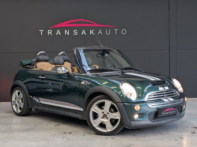 Mini Cabrio CABRIOLET R52 Cooper S PHASE 2 1.6 170 c Vert de 2007