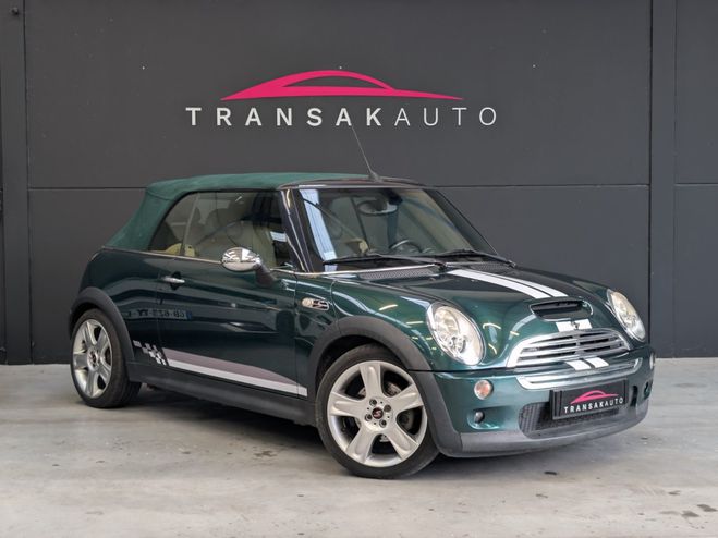 Mini Cabrio CABRIOLET R52 Cooper S PHASE 2 1.6 170 c Vert de 2007