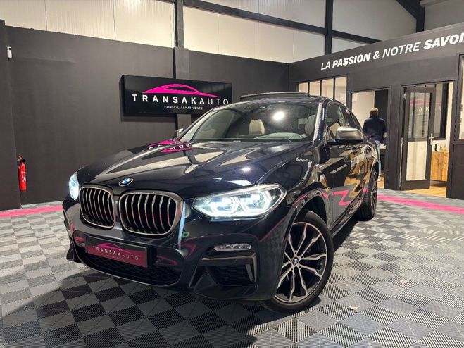 Cliquer pour voir la photo suivante BMW X4 G02 M40i 354ch BVA8 - suivi complet - en Bleu de 2019