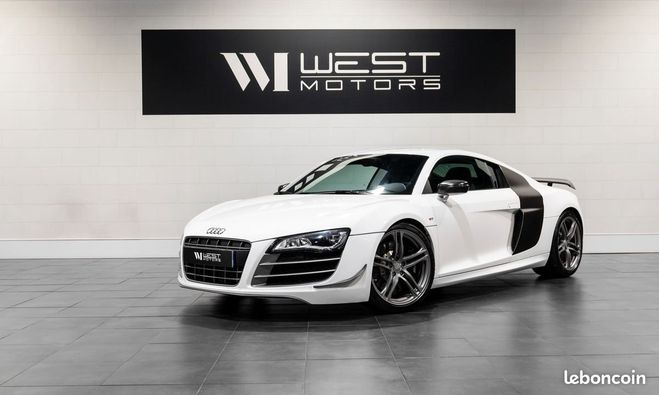 Audi R8 GT V10 5.2 560 Immat France 1 OF 333 966 Blanc de 2012