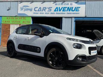  Voir détails -Citroen C3  BlueHDi 100 SetS BVM5 Shine à Essey-ls-Nancy (54)