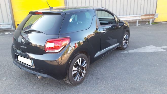 Citroen DS3 92 CV 5 CV Noir de 2011