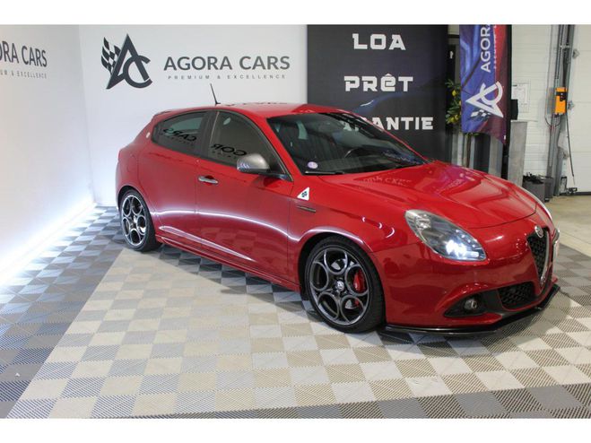 Alfa romeo Giulietta Alfa romeo Giulietta 1.4 TB MultiAir - 150 S/S BERLINE Imola  ROUGE FONCE de 2017