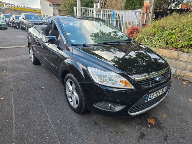 Ford Focus Cc 1.6l 100ch 123 000km GARANTIE Noir de 2009
