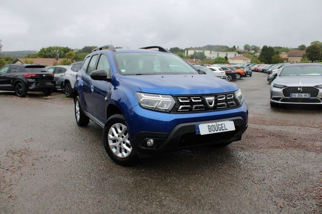 Cliquer pour voir la photo suivante Dacia Duster III 1L5 BLUEDCI 115 CONFORT BOITE 6V CAM Bleu Iron de 2021