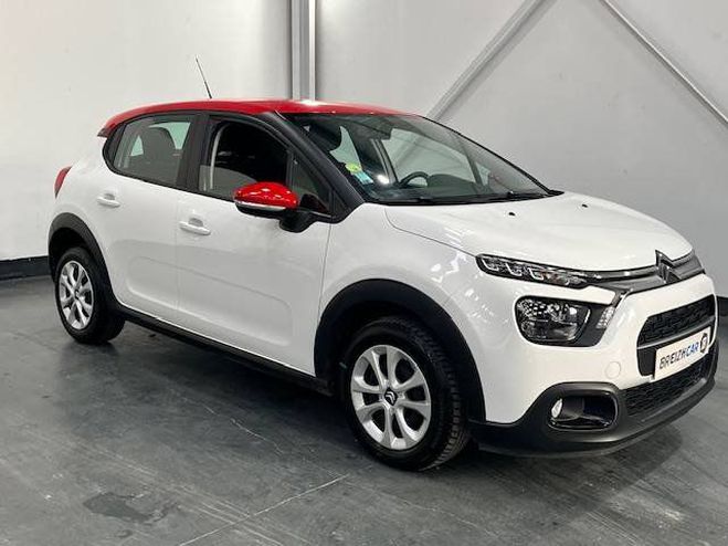 Cliquer pour voir la photo suivante Citroen C3 III 1.5 BlueHDi 100ch S&S Feel E6.d BLANC de 2022