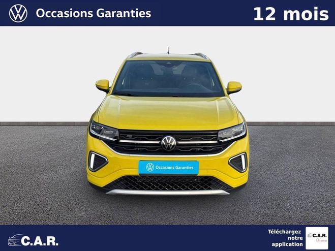 Volkswagen T Cross 1.0 TSI 116 Start/Stop DSG7 R-Line JAUNE RAISIN de 2024