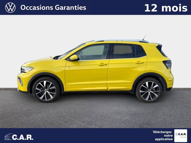 Volkswagen T Cross 1.0 TSI 116 Start/Stop DSG7 R-Line JAUNE RAISIN de 2024