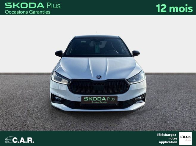 Skoda Fabia 1.5 TSI 150 ch EVO 2 DSG7 Monte-Carlo BLANC LUNE TOIT NOIR de 