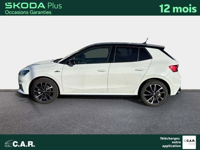 Skoda Fabia 1.5 TSI 150 ch EVO 2 DSG7 Monte-Carlo BLANC LUNE TOIT NOIR de 