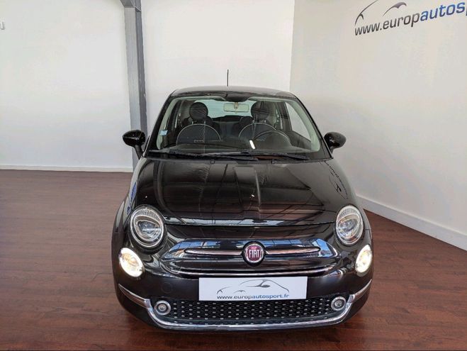Fiat 500 1.2 8V 69CH ECO PACK LOUNGE Noir de 2019