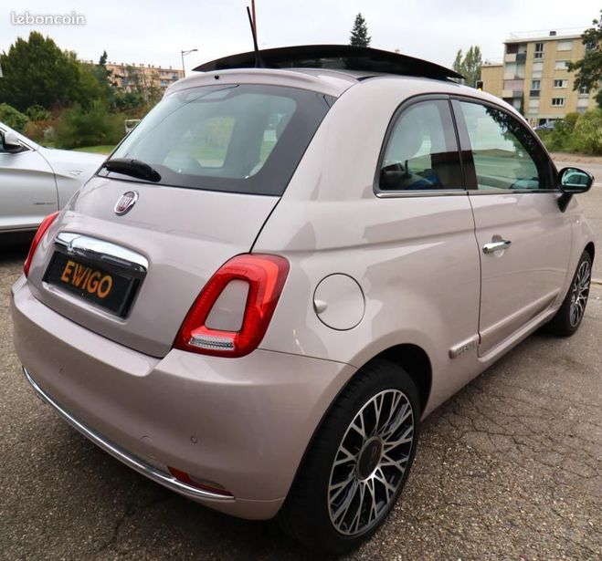 Fiat 500 Fiat 500 1.2 70 CH STAR + TOIT OUVRANT CLIM AUTO Beige de 2019
