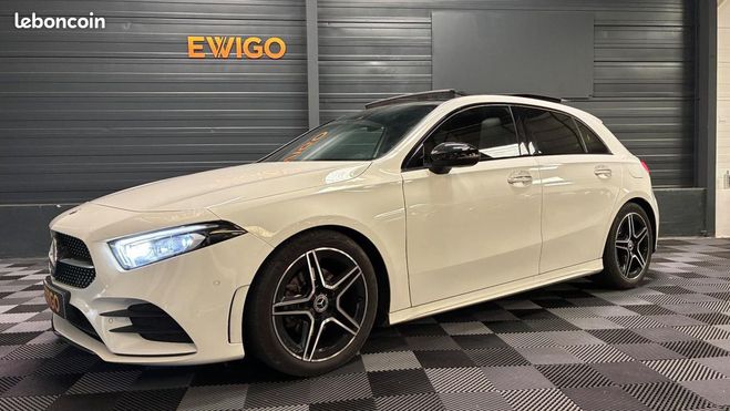 Cliquer pour voir la photo suivante Mercedes Classe A 1.5 180 D 115 AMG LINE 7G-DCT BVA Blanc de 2018