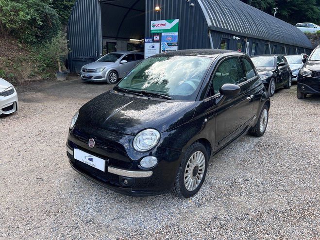 Cliquer pour voir la photo suivante Fiat 500 1.2 i 69cv BVA Lounge Noir de 2011