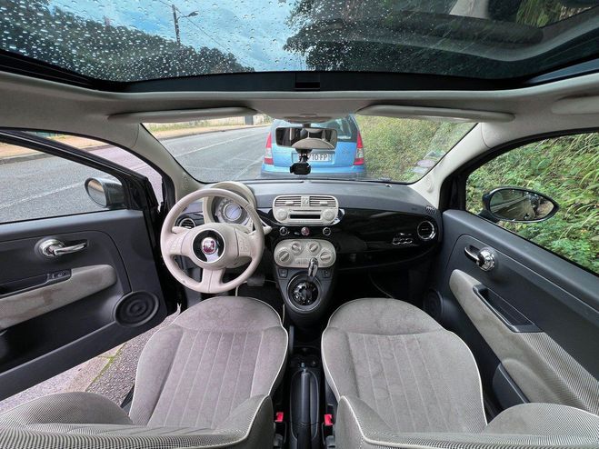 Fiat 500 1.2 i 69cv BVA Lounge Noir de 2011