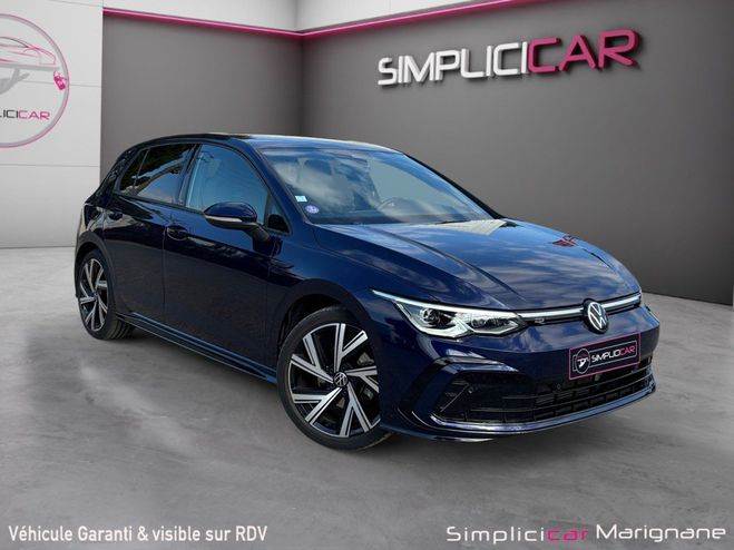 Volkswagen Golf VIII 1,5 eTSI 150 R-LINE CARPLAY ACC CAM Bleu de 2021