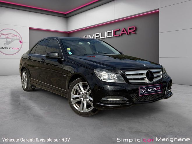 Cliquer pour voir la photo suivante Mercedes Classe C 200 CDI BlueEfficiency Avantgarde Siège Noir de 2013