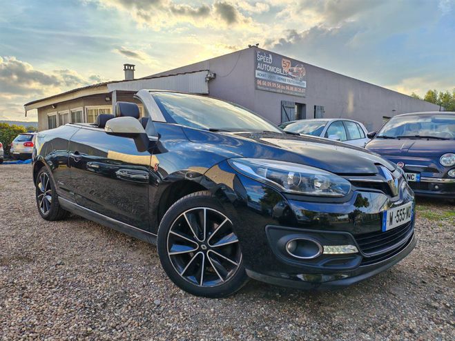 Renault Megane III CABRIOLET 1.5 DCi 110 FLORIDE CUIR G Noir de 2014