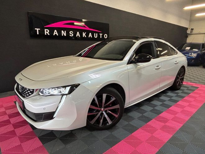 Cliquer pour voir la photo suivante Peugeot 508 180 ch SS EAT8 GT Line / Entretien / Gar Blanc de 2019