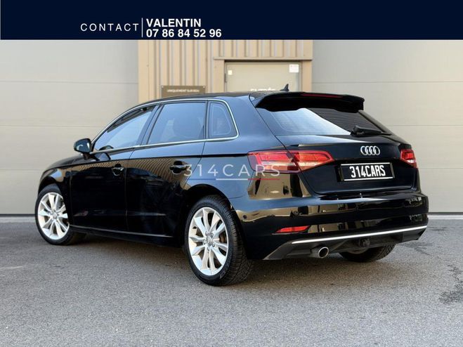 Audi A3 Sportback 1.6 TDI 116 CarPlay 8V2 PHASE  NOIR de 2017