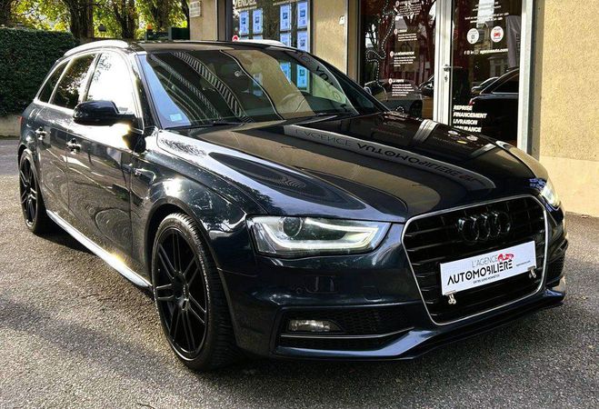 Audi A4 Audi A4 Avant 3.0 V6 TDI 204 S LINE MULTITRONIC Bleu de 2014