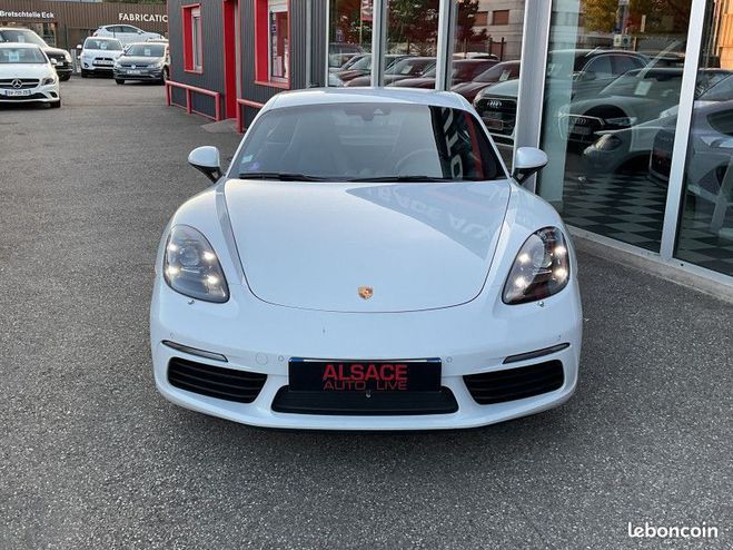 Porsche 718 CAYMAN (982) 2.5 350CH S PDK EURO6 Blanc de 2017