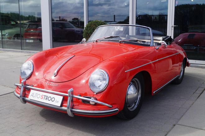Porsche 356 Convertible D Rouge de 1959