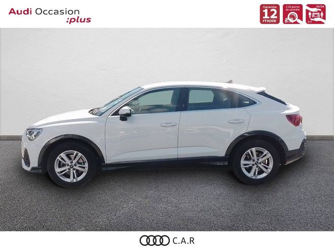 Audi Q3 Sportback 35 TDI 150 ch S tronic 7 Quatt Blanc de 2022