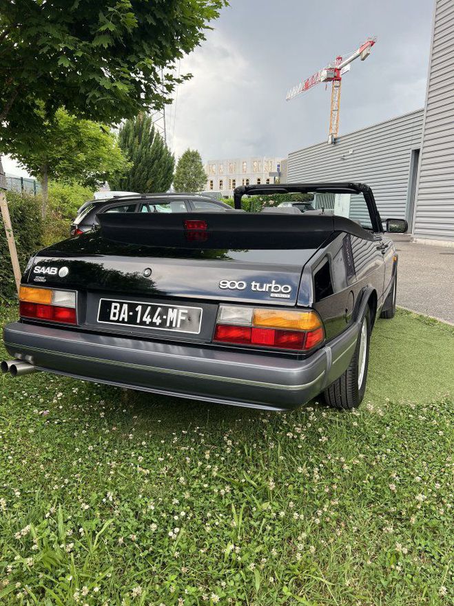 Saab 900 turbo 16S Noir de 1989