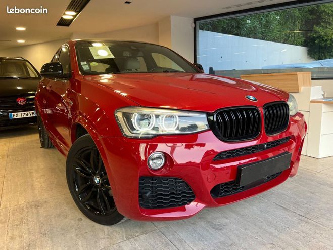 BMW X4 F26 xDrive35d 313ch M Sport A Garantie 1 Rouge de 2015