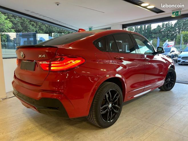 BMW X4 F26 xDrive35d 313ch M Sport A Garantie 1 Rouge de 2015