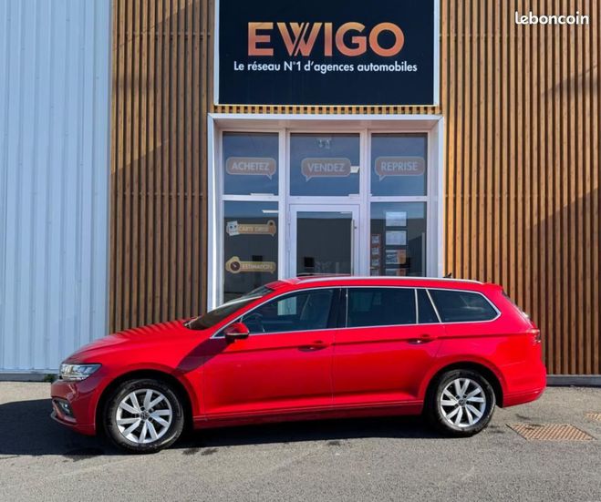 Volkswagen Passat BREAK 2.0 TDI 120Cv EVO BUSINESS DSG BVA Rouge de 2022