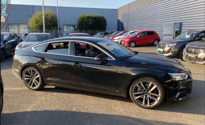 Audi A5 Sportback 2.0 TFSI 252CH ULTRA AVUS QUAT Noir de 2017