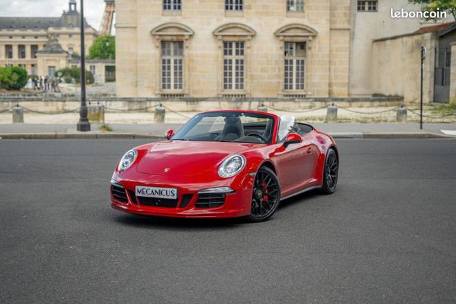 Cliquer pour voir la photo suivante Porsche 911 CABRIOLET (991) Carrera 4 GTS Rouge de 2015