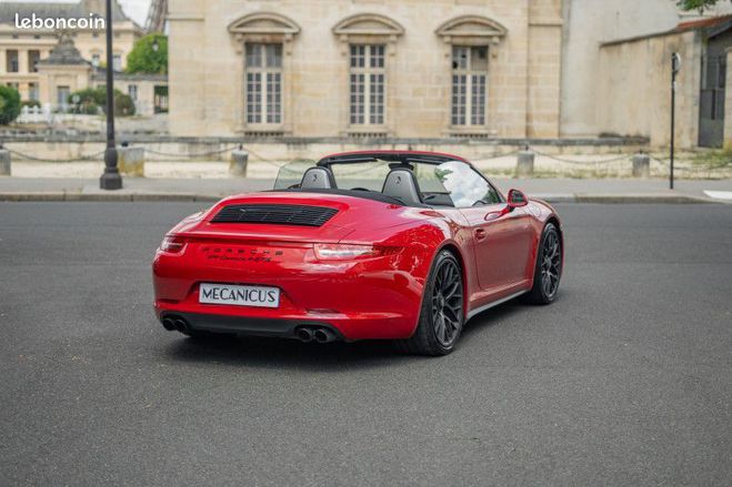 Porsche 911 Porsche 911 CABRIOLET (991) Carrera 4 GTS Rouge de 2015